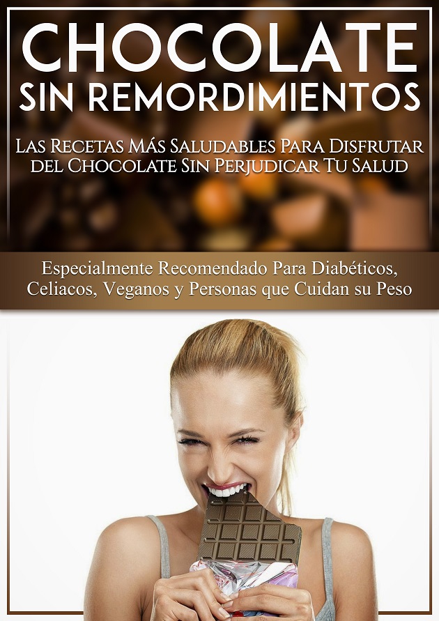 recetas de chocolate para diabeticos, veganos y celiacos